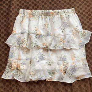Boutique Floral Skirt